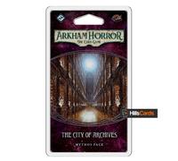 Fantasy Flight Games | Arkham Horror The Card Game: Mythos Pack - 3.4 The City of Archives | Card Game | Ages 14+ | 1 to 4 Players | 60 to 120 Minutes Playing Time