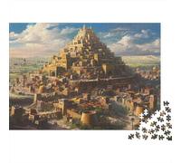 The City of Babel1000 Piece Impossible for Adults Games Gifts Kids Challenge Jigsaw