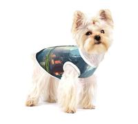 The City on the Water Small Cotton Dog Vest L - Breathable, Comfortable, Stylish Apparel for Pets