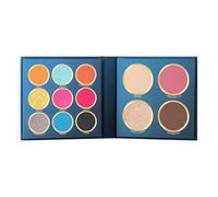The City Paradise Makeup Kit - 01 Mumbai (16.0 g) | 9 Eyeshadows | 1 Highlighter | 1 Blusher | 1 Bronzer | 1 Compact Powder | Highly Pigmented | Blendable | Al.l-in-One Face & Eye Makeup Palette