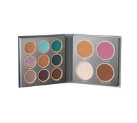 The City Paradise Makeup Kit - 06 Bengaluru (16.0 g) |9 Eyeshadows |1 Highlighter | 1 Blusher | 1 Bronzer | 1 Compact Powder | Highly Pigmented | Blendable | Al.l-in-One Makeup Palette for Face & Eyes