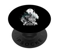 The City Sleeps. We Work. Urban Cityscape PopSockets Adhesive PopGrip