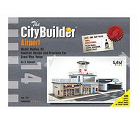 The CityBuilder O Gauge 7mm 1:43 Scale Model Railway Building Airport Kit