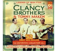 The Clancy Brothers and Tommy Makem - The Definitive Collection (Vol 1) 52 Grest Irish Ballads 2 CD Set