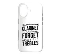 The Clarinet Makes Me Forget All My Trebles Case for iPhone 17