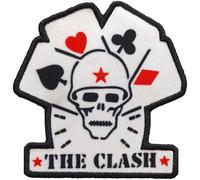 The Clash Cards Iron On Patch (One Size) (Black/Red/White)