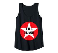 The Clash - Circle Star Tank Top, Women, Black, Large