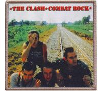 The Clash Combat Rock Embroidered Iron On Patch Multicoloured One Size