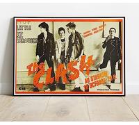 The Clash French Tour Concert Live Promo : A Huge 36"x24" Poster Print Vintage Retro : BRING YOUR WALLS TO LIFE !