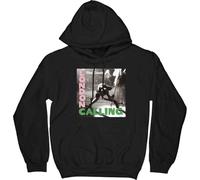 The Clash Hoodie London Calling Band Logo Official Mens Black Pullover L