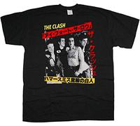 The Clash Kanji Official Tee T-Shirt Mens Unisex (Small) Black