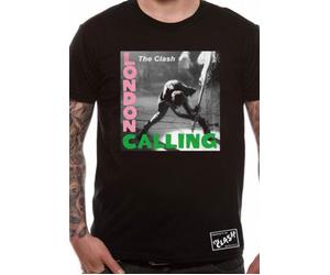 The Clash London Calling Joe Strummer Rock Licensed T-Shirt Men