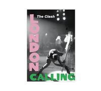 The Clash London Calling Poster Canvas Poster Bedroom Decor Sports Landscape Office Room Decor Gift Unframe-style 16x24inch(40x60cm)