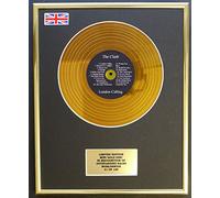 THE CLASH /MINI GOLD DISC DISPLAY/LIMITED EDITION/COA/ LONDON CALLING