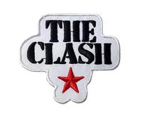The Clash Patch Iron on T-Shirt Embroidered Jacket Denim Jean Decorate Custom Handmade Gift Craft Enjoy, Rocker