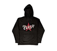 The Clash Star Band Logo Hoodie in Black | Size: Medium The Clash Black M