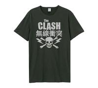 The Clash T-Shirt Amplified Charcoal XS