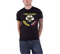 The Clash T Shirt Straight to Hell Single Band Logo Official Mens Black XXL