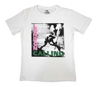 The Clash Women's London Calling T-Shirt in White | Size: Medium The Clash White M