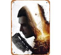 The Classic Arcade Video Game Metal Poster Retro Wall Art Decor Dying Light 2 The Key art Key Art Tin Sign - 8 X 12 Inches