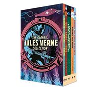 The Classic Jules Verne Collection 5 Books Box Set (Around the World in Eighty Day, Journey to the Centre of the Earth, From the Earth to the Moon, Around the Moon and More)