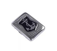 The classic metal flip-top cigarette case is pressure-resistant, drop-proof, durable, and easy to put in your pocket or carry on business trips.