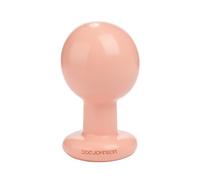 The Classic Round Butt Plug - Large - Vanilla