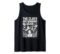 The Clays are Winning Again Funny Clay Shooting Tank Top