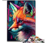 The Clever Fox 1000 Pieces Puzzles for Adults Wooden Jigsaw Perfect for Family Fun on Christmas, Thanksgiving, Birthdays & Easter size 50x75cm