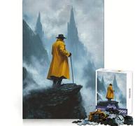 The Cliff of Revelation 1000 Piece Jigsaw Puzzles for Adults Jigsaw Thought Toy Indoor Fun Accurate Edge Art Collectible (38x52cm)