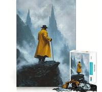 The Cliff of Revelation Jigsaw Puzzles 1000 Piece for Teenagers Improve Memory Relaxing Fun Sharp Edge Unique Gift (50x75cm)