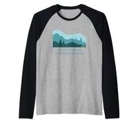 The Climb is The Prayer Hill Trail and Fell Running Raglan Baseball Tee
