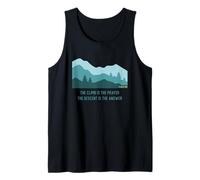 The Climb is The Prayer Hill Trail and Fell Running Tank Top