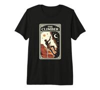 The Climber Tarot Card Bouldering Outdoor Rock Climbing Premium T-Shirt