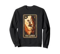 The Climber Tarot Card Bouldering Outdoor Rock Climbing Sweatshirt