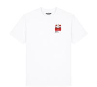 The Clock End Arsenal Icon Frame Men's T-Shirt - White / 3XL