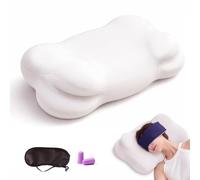 The Cloud Pillow-Mellow Cloud Align is an ergonomic memory foam pillow designed specifically for side, back, and stomach sleepers.