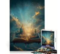 The Cloudborne Chapters 1000 Piece Jigsaws for Teenagers Puzzle Strong Logic Toy Relaxed Mind Clear Edge Bday Surprise (50x75cm)
