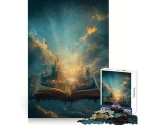 The Cloudborne Chapters Jigsaw Puzzles for Adults1000 Pieces Boost Memory Soothing Fun Premium Cut Thoughtful Gift (38x52cm)