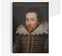 The Cobbe Portrait of WillIam Shakespeare | Antique Print, Vintage Painting, History Lover Gift, Wall Art, Poster, Artwork, Picture, Decor