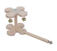 The cockatiel is designed for ringing bell and rotating for birds parrot toy, designed for fun interaction and concentration