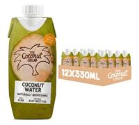 The Coconut Collab 100% Pure No Added Sugar Coconut Water, 12 x 330ml
