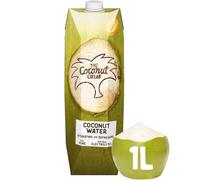 The Coconut Collab Coconut Water - No Added Sugar, 100% Pure, Single Origin, Refreshing with Natural Electrolytes, 1L