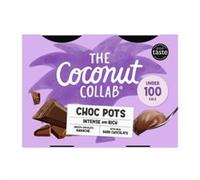 The Coconut Collaborative Dairy Free Little Chocolate Ganache Pots 4 x 45g
