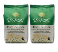 The Coconut Kitchen Jasmine Rice, Fragrant Jasmine Rice, 500g x 2 (2 Pack)