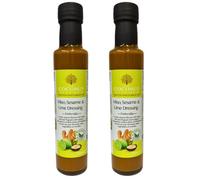 The Coconut Kitchen - Miso, Sesame & Lime Dressing, Japanese Dressing, Miso Ramen seasoning, Vegan meals, Tahini, Nutty, Satay 250ml (2-Pack)