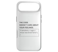 The Code Doesn’t Care About Your Feelings Programmer Humor Case for iPhone Air