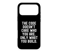 The Code Doesn't Care Who You Are Bold Case for iPhone 17 Pro Max