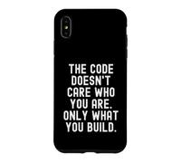 The Code Doesn't Care Who You Are Bold Case for iPhone XS Max