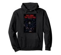 The Code That Never Ends Funny Computer Programmer Poster Pullover Hoodie